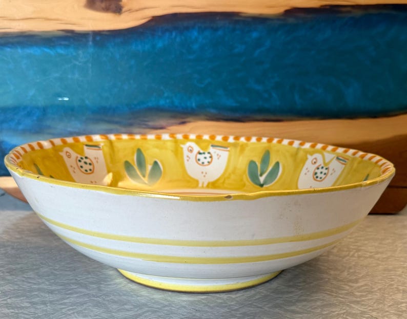 Solimene Vietri Ceramic Pasta Bowl Set of 5 image 7