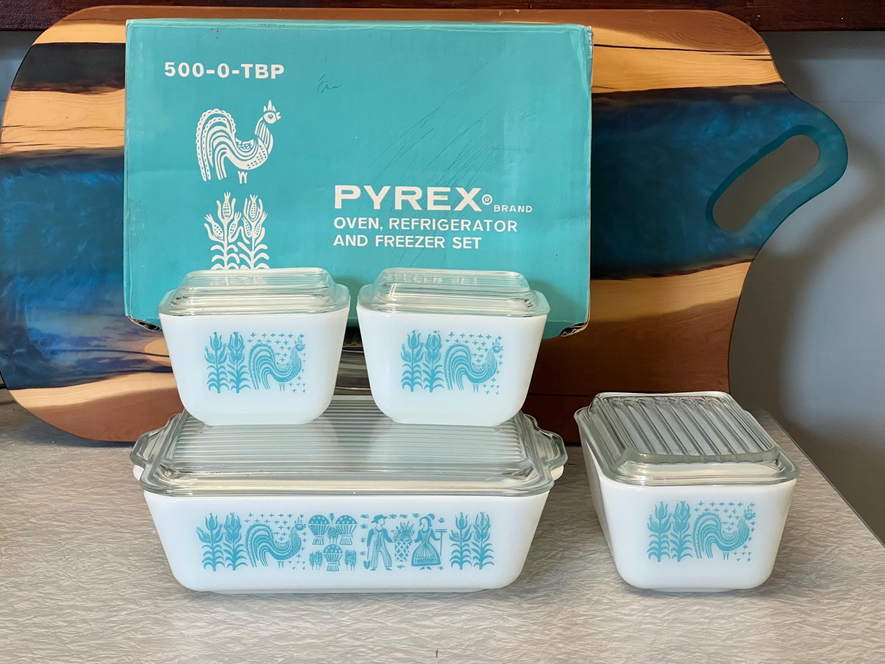 パイレックス　レフリジレータBOX Pyrex Fridge Box - Etsy Canada