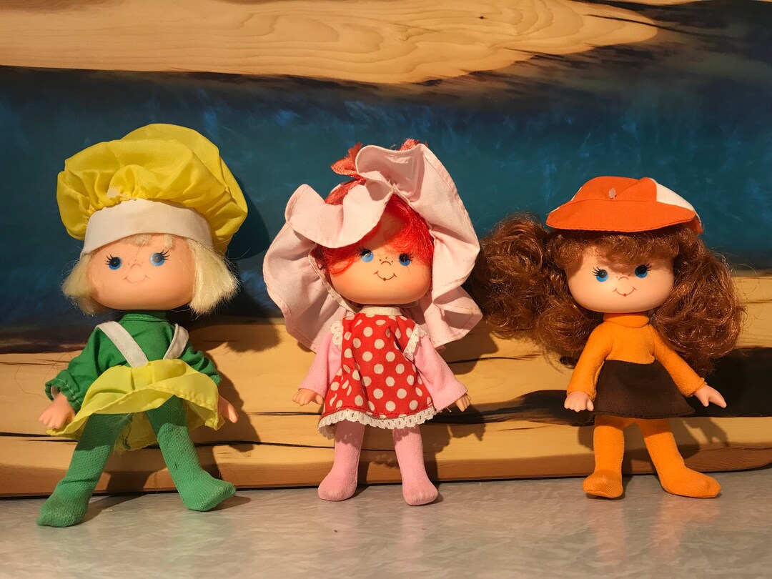 Vintage Jelly Bean Dolls Set of 3/ Cindy Etsy