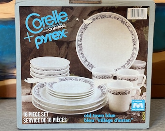 CORELLE 20ピース食器セット Corelle オールドタウンブルー20ピース食器セット