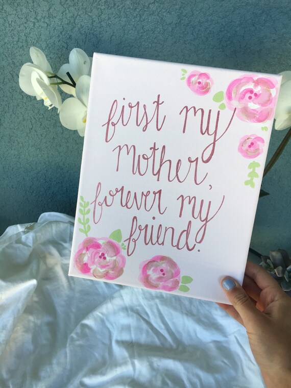 first my mother forever my friend gifts