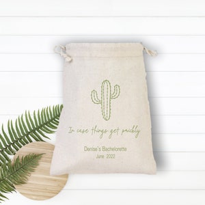 Falls die Dinge prickelnd werden Hangover Kit, Bachelorette Hangover Kit Tasche, Survival Kit, Mexico Bachelorette Tasche, Scottsdale Hangover Kit