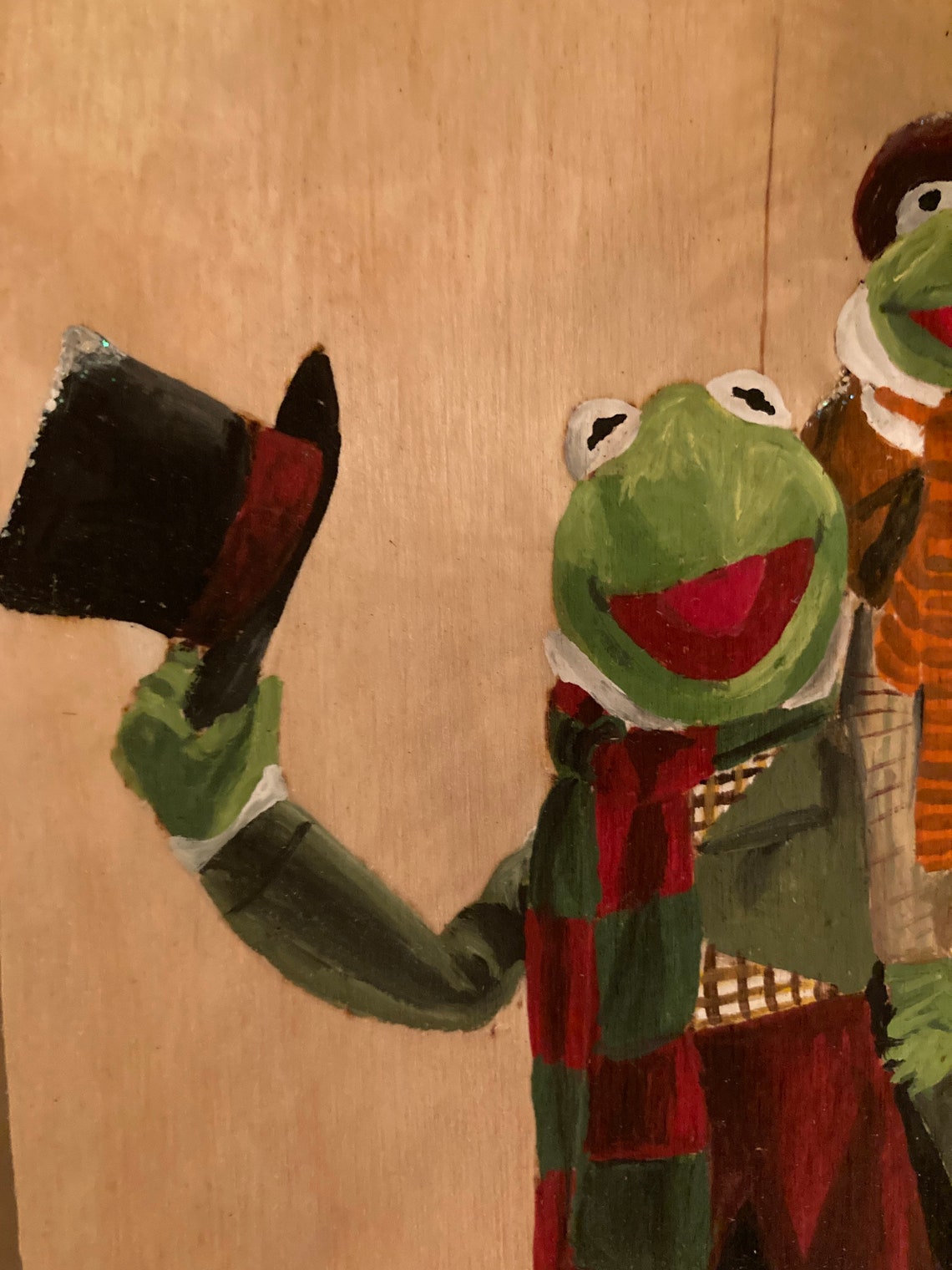 Muppets Christmas CarolKermit and tiny Tim Etsy