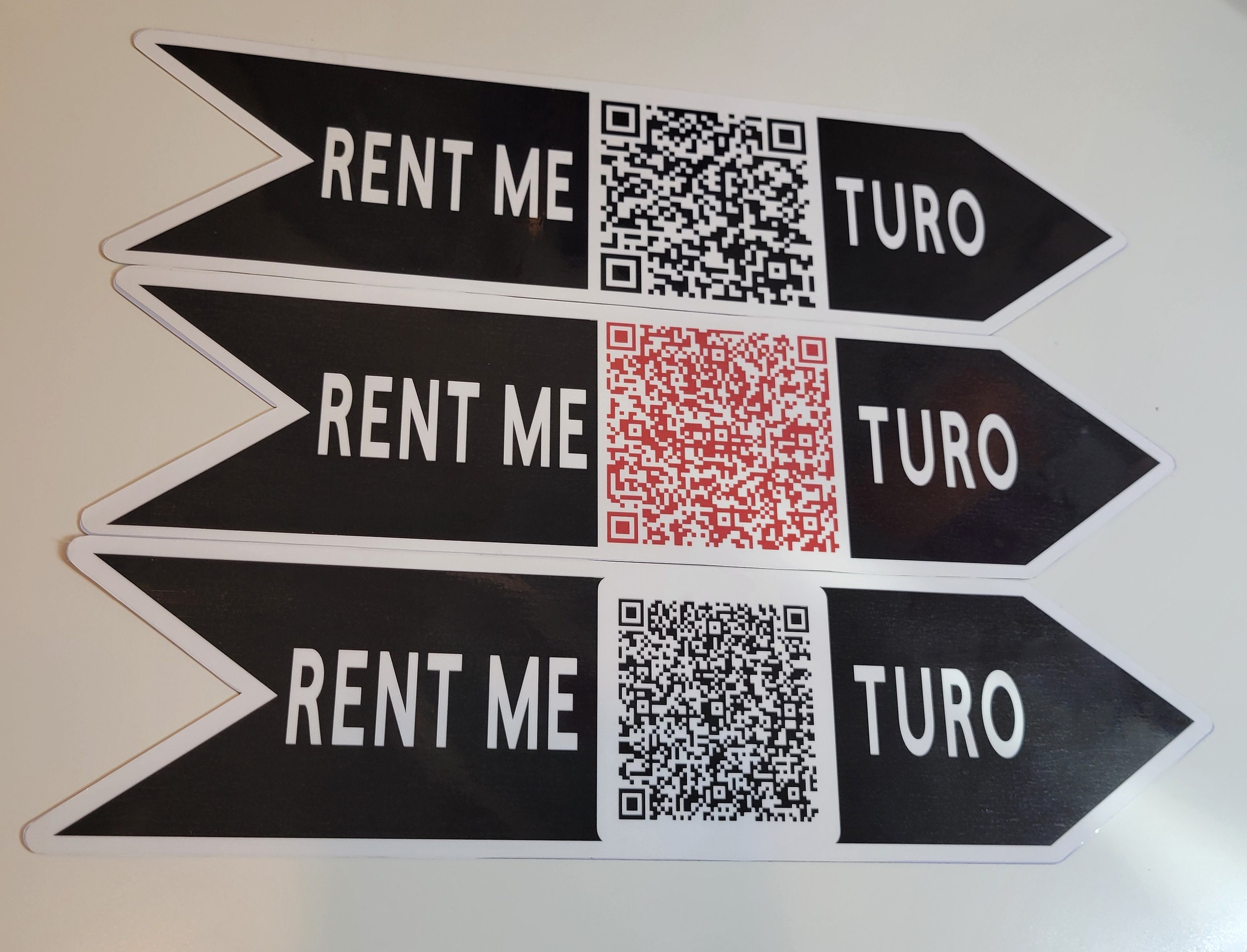Ur Rental Sticker Magnetic Sticker for Turo Car Rental | Eye-catching Car Magnet for ...