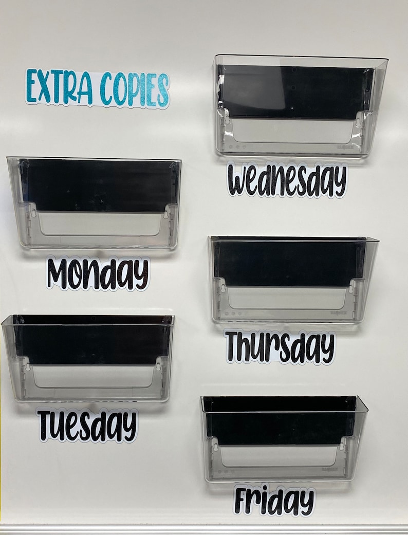 Classroom Magnets for Whiteboard | Magnetic Titles for Whiteboard | School Subject Magnets for Board | Teacher Supplies | Magnets for Class image 8
