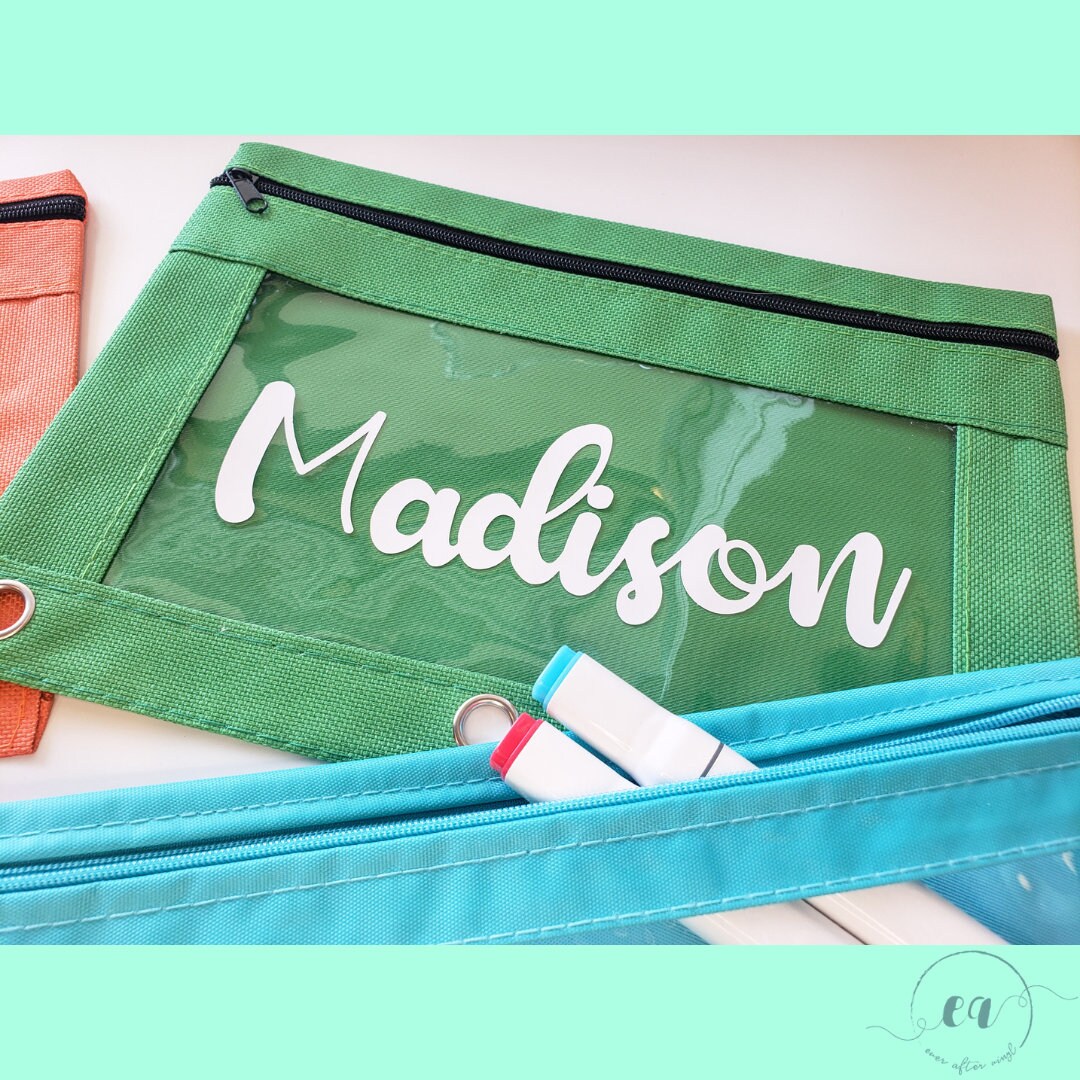 Assignment Pouch Personalized Supply Pouch | School Pouch | School Supplies ...