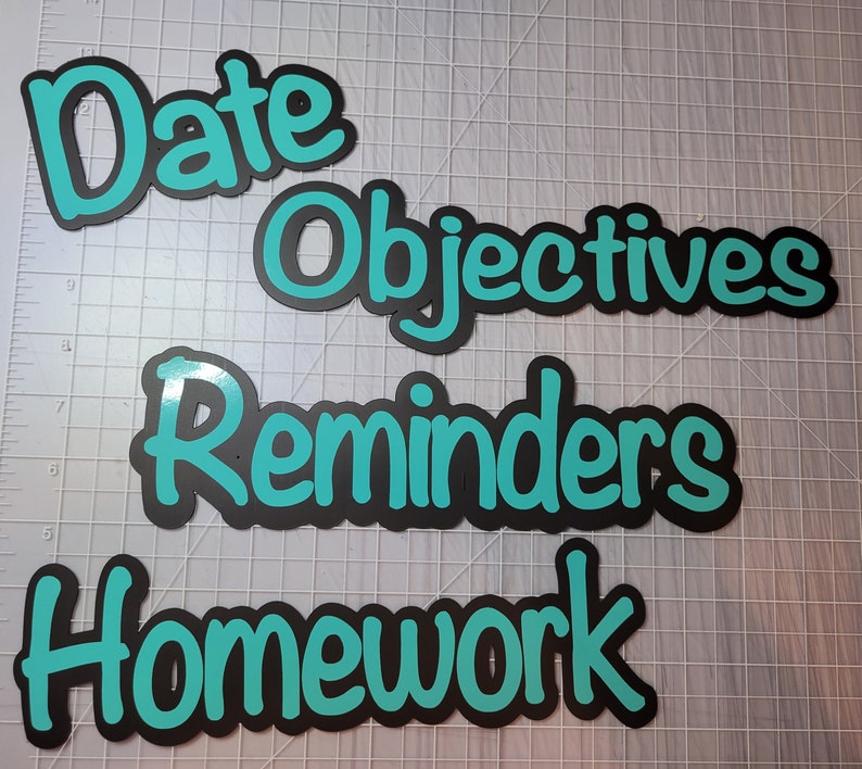 Classroom Magnets for Whiteboard | Magnetic Titles for Whiteboard | School Subject Magnets for Board | Teacher Supplies | Magnets for Class image 7