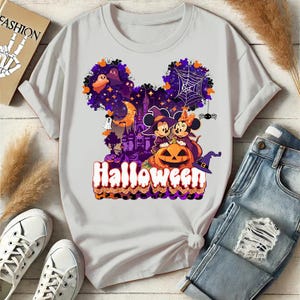 Cute Ghost Halloween PNG, Preppy Disney Fall PNG, Spooky Season Png, Retro Disney PNG, Mickey Halloween shirt, Fall Sublimation Designs