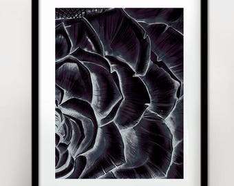 Abstract Art Print Flower painting, Abstract art Flower Art, Abstract Art black and white, abstract art painting, flower print