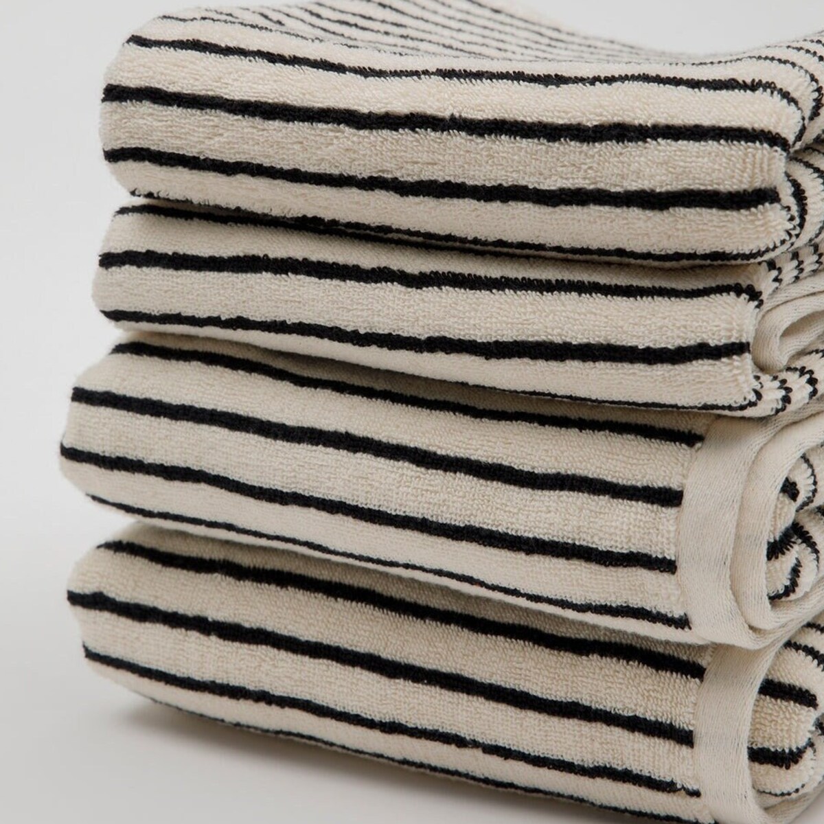 Melika Cotton Turkish Towel Home Decor Striped Hand Towel & Bath Towel Terry Towel Set Housewarming Gift Bathroom Decor - Etsy