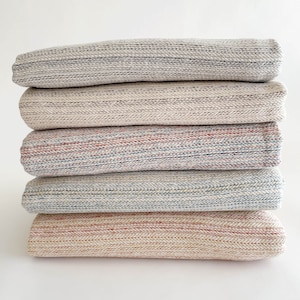 Grace Turkish Cotton Throw Blanket: Multi-Color Weave, Eyelash Fringe