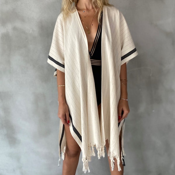 Beach Cover up Kimono Etsy