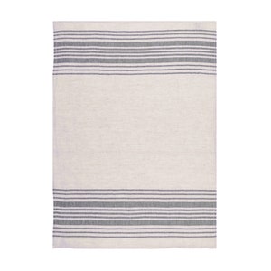 Demet Linen and Cotton Kitchen Towel Navy Blue