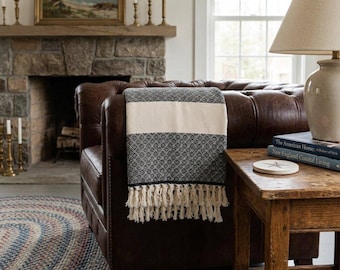 OUTLET | Adrian 100% Turkish Cotton Turkish Throw Blanket for Home Decor