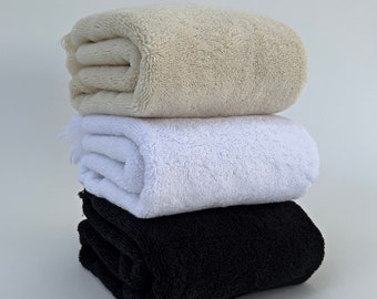 Natalie 100% Turkish Cotton Terry Hand and Bath Towel Set For House Decor