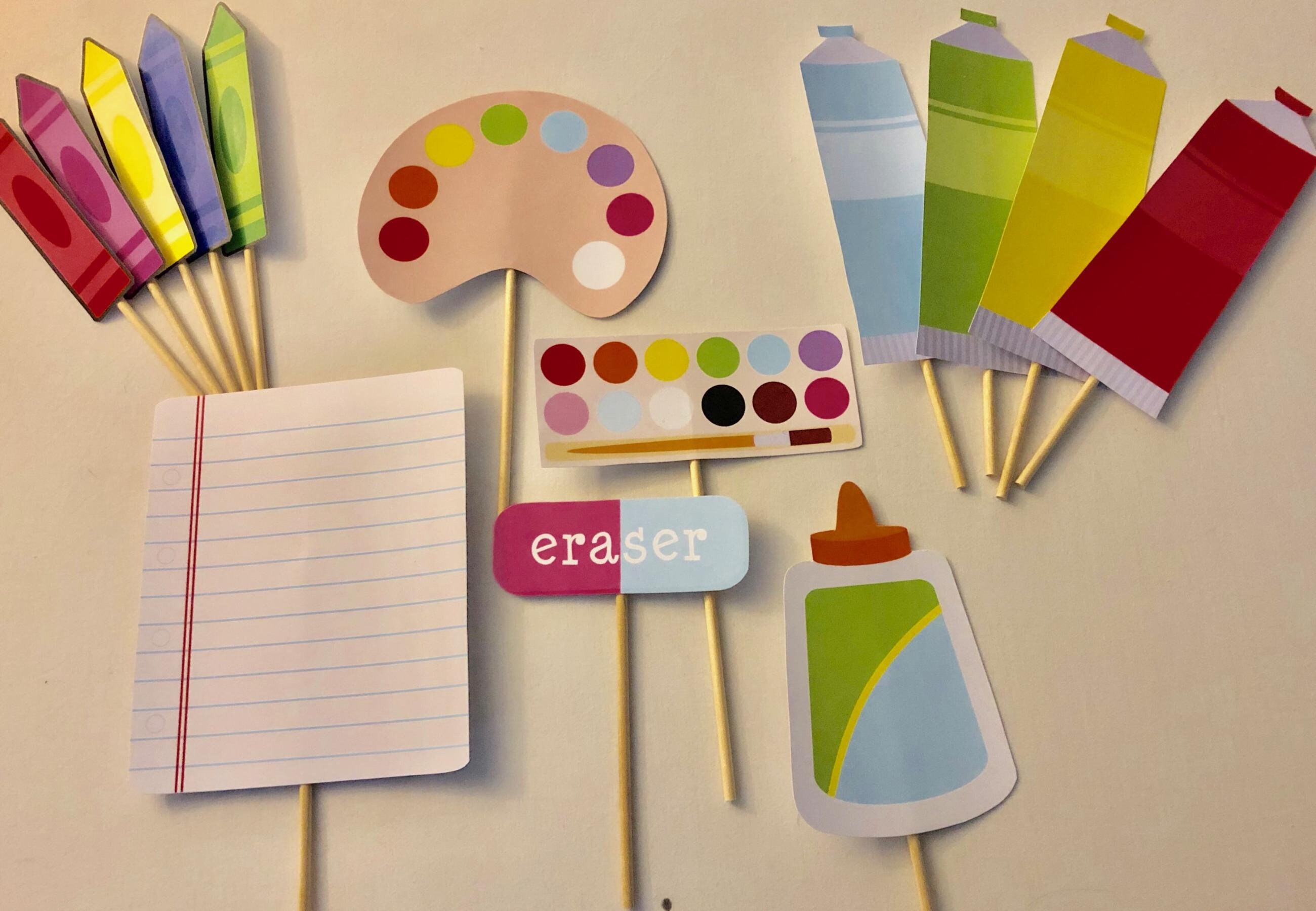 Back to School Photo Booth Props, Back to School Party, Back to School ...