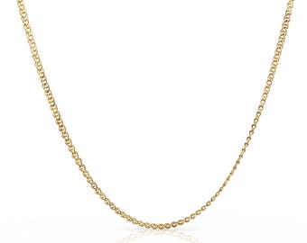 Heart Love Chain Long Necklace, Stackable Link Chainmail Jewelry