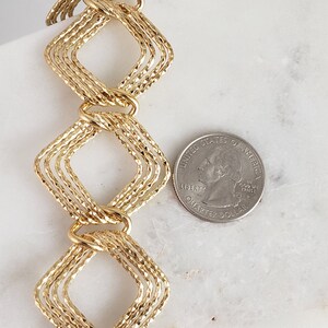 18k Gold Chain Bracelet, Classic Statement Bracelet, Chunky Bracelet, Large Link bracelet, Trendy Jewellery 2024 - Jewelry - TurkishBling