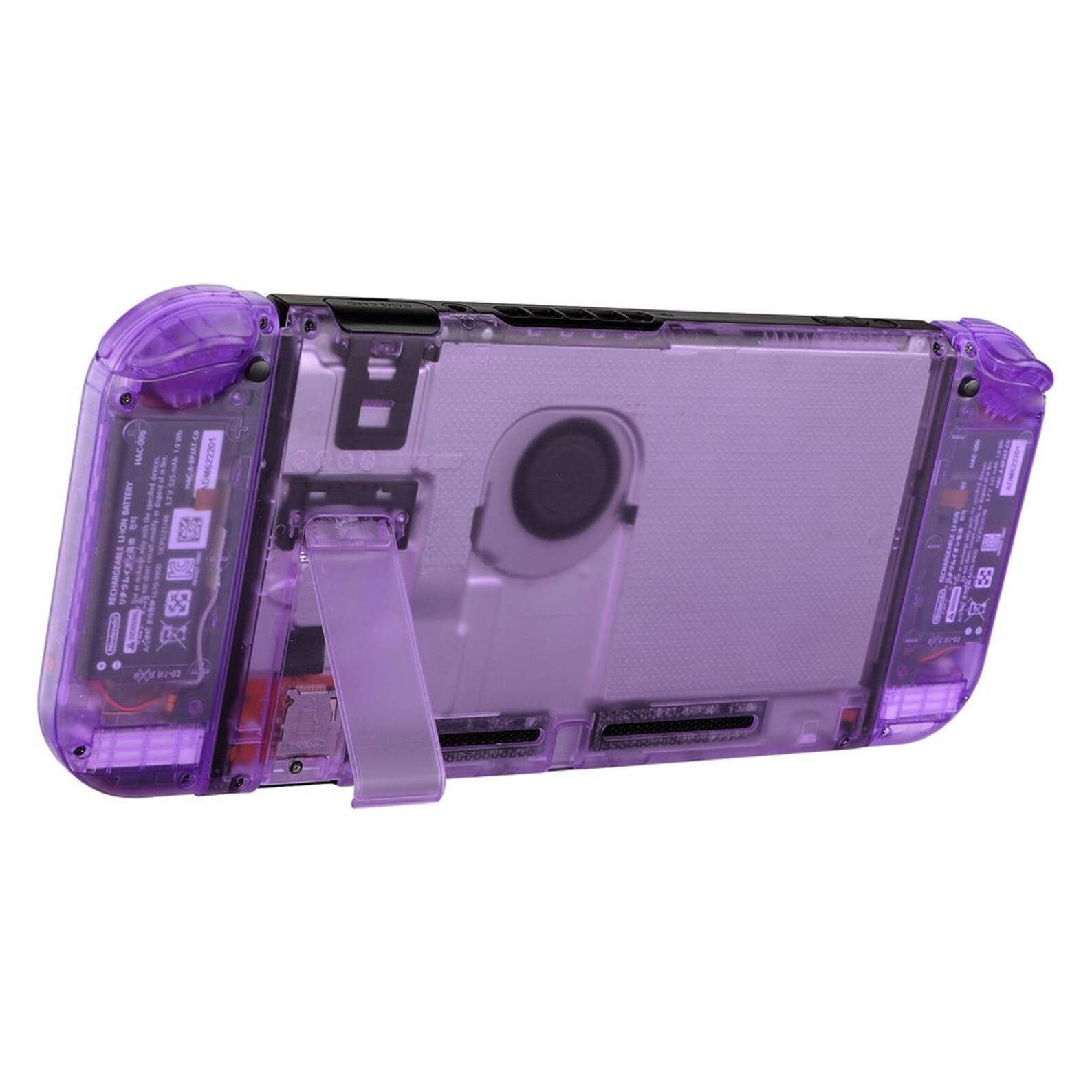 Clear Atomic Purple Back Plate for Nintendo Switch Console Ns Etsy UK