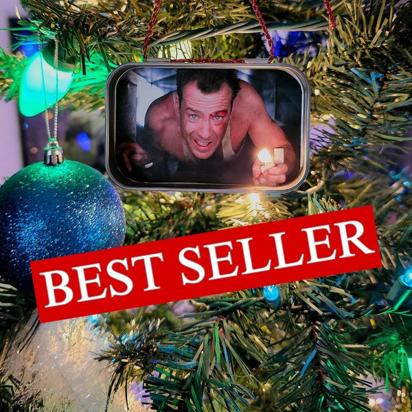 Die Hard Ornament (Light Up) John McClane ORIGINAL CHRISTMAS