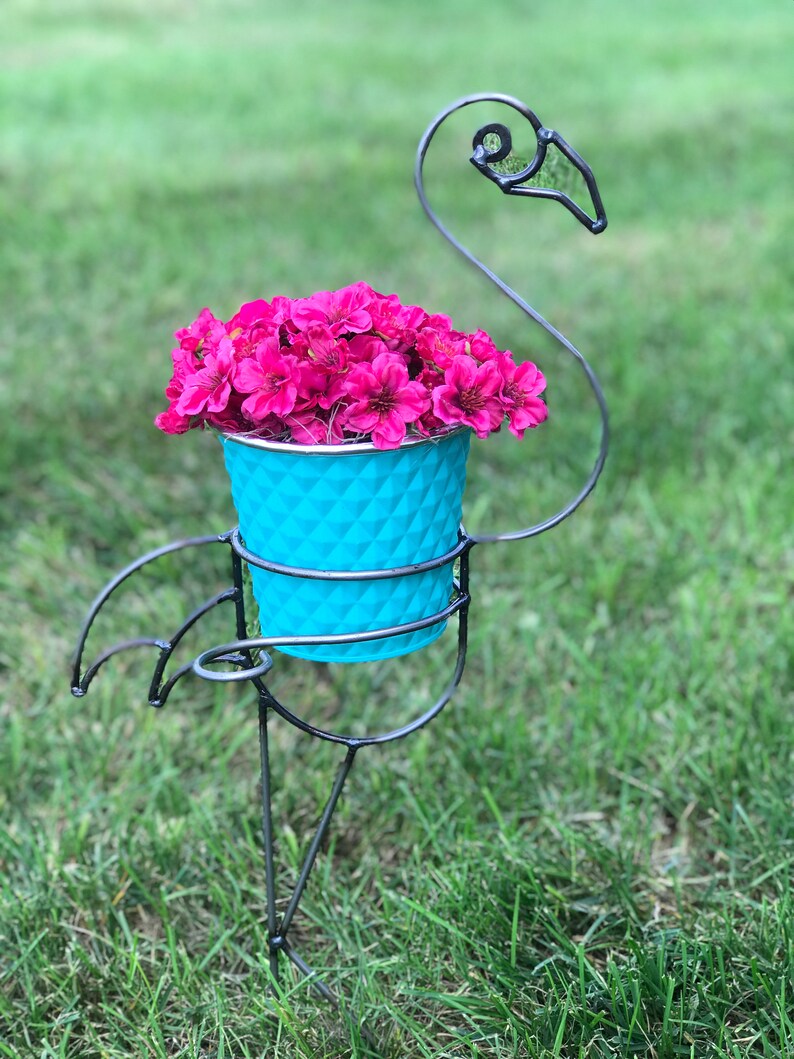 FlamingoFlamingo Flower Pot.Flamingo SculptureFlamingo | Etsy