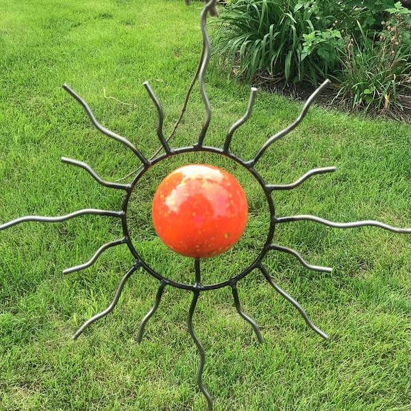 Mexican Metal Garden Art Etsy