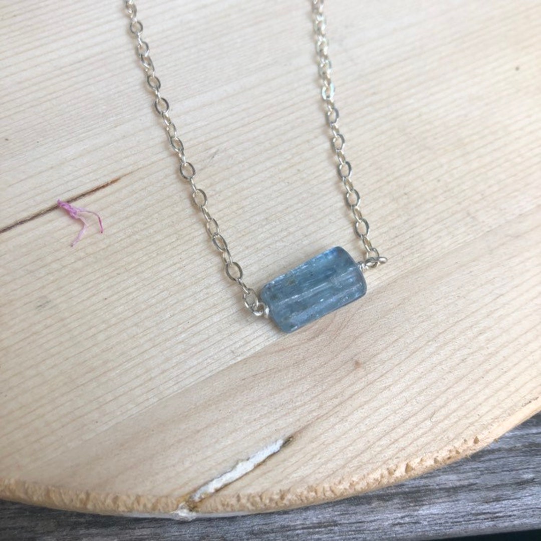 Kyanite Shield Choker Etsy