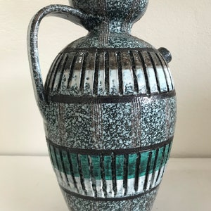 Large Modernist Italian Ceramic Vase Mid Century Modern image 4
