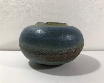 Modernist Stoneware Vase Mid Century Modern