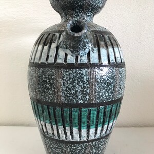 Large Modernist Italian Ceramic Vase Mid Century Modern image 7