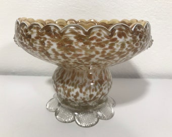 Venetian Murano Catchall Vase Mid Century Modern