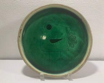 Modernist Italian Ceramic Tray Mid Century Modern