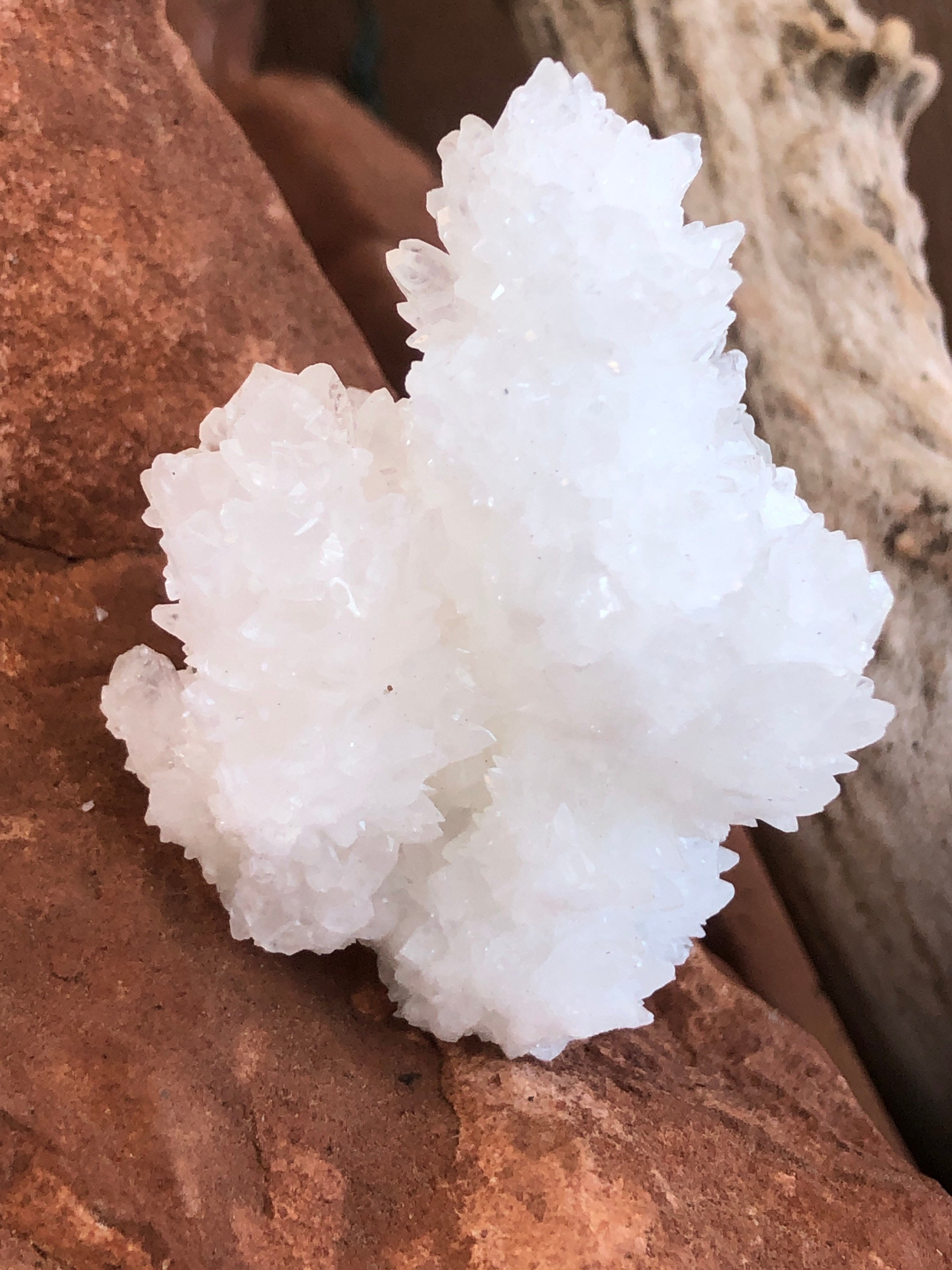 White Aragonite Gift Specimen Crystal Specimen Crystal Etsy