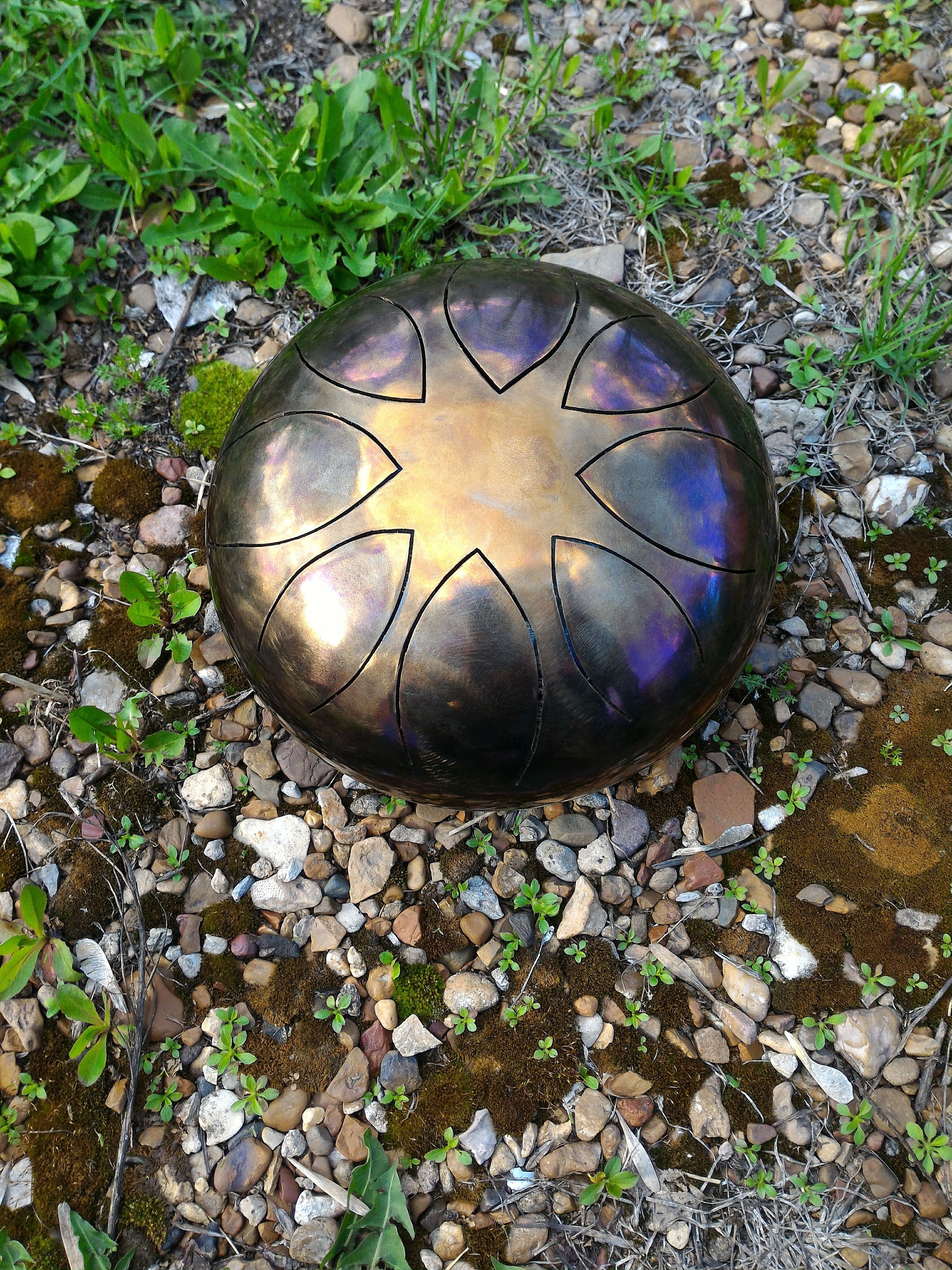 Handmade Tank Drum Steel Tongue Drum Handpan Percussion Etsy