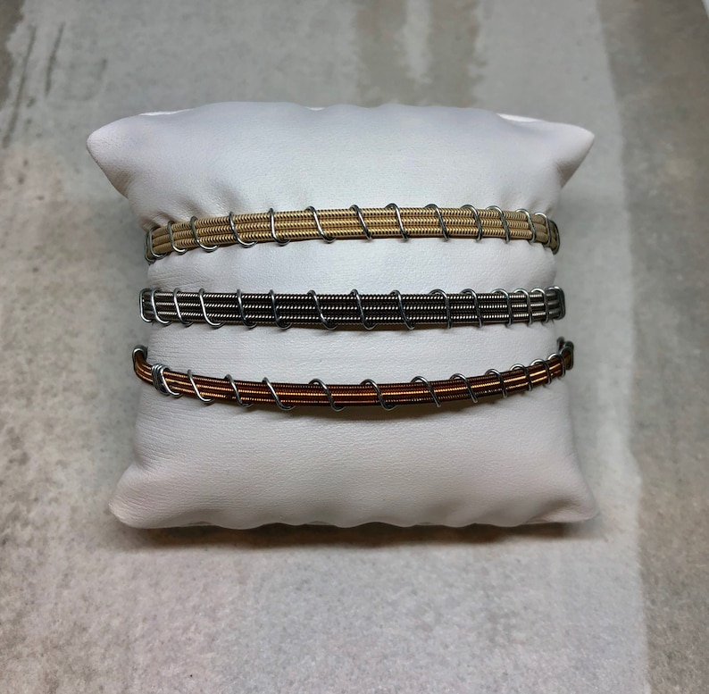 Little Guitars Guitar String Bracelet by Halo Missions Etsy