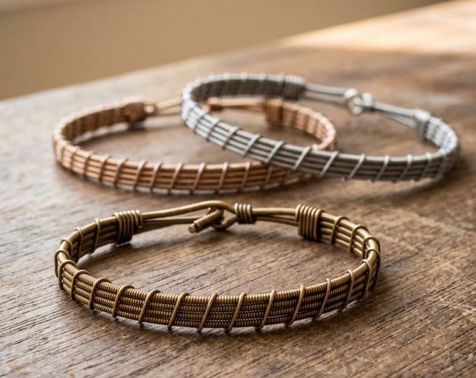 Little Guitars Guitar String Bracelet