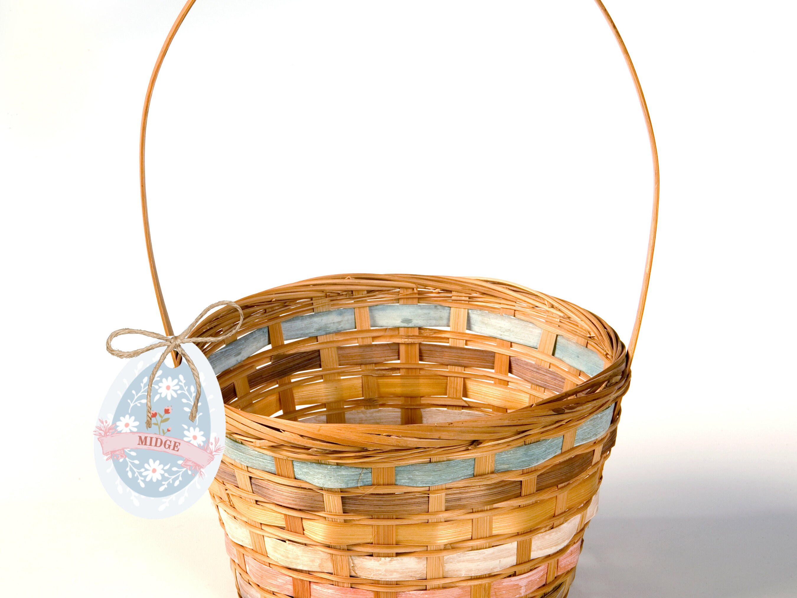 Printable Easter Egg Name Tags Easter Basket Tags Easter Party Boho Printable Easter Egg Name Tags Easter Basket Tags Easter Party Boho