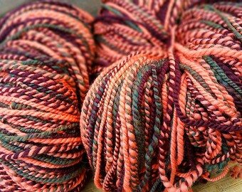One Pound 100% Merino Handspun (2 Skeins)