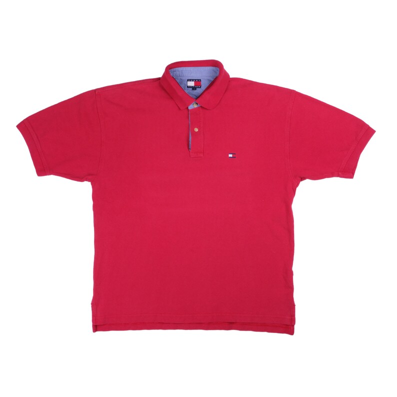 vintage polo Tommy Hilfiger wide hip hop