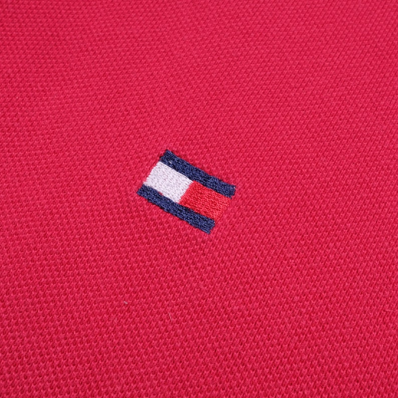 vintage polo Tommy Hilfiger wide hip hop