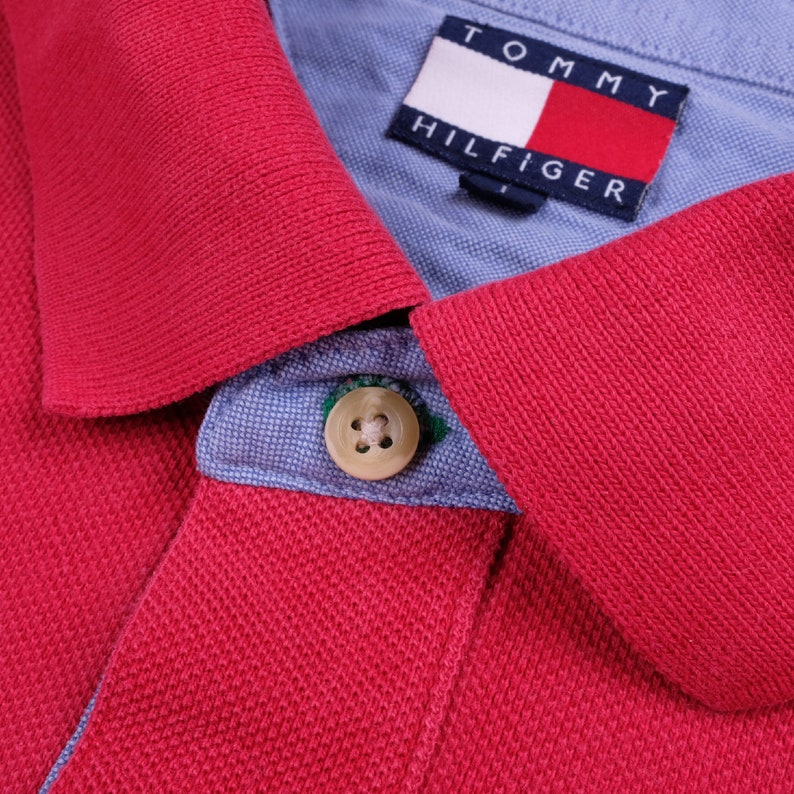 vintage polo Tommy Hilfiger wide hip hop