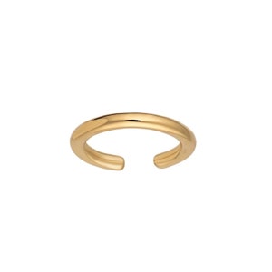 Basic Luxe Ear Cuff, Sterling Silver Cuff