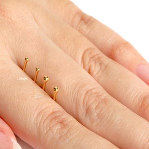 Teeny Tiny, Sterling Silver 2mm Dot Stud Earring, Cartilage Earring, Sterling Silver tiny stud earring, Ball Stud, Helix Stud