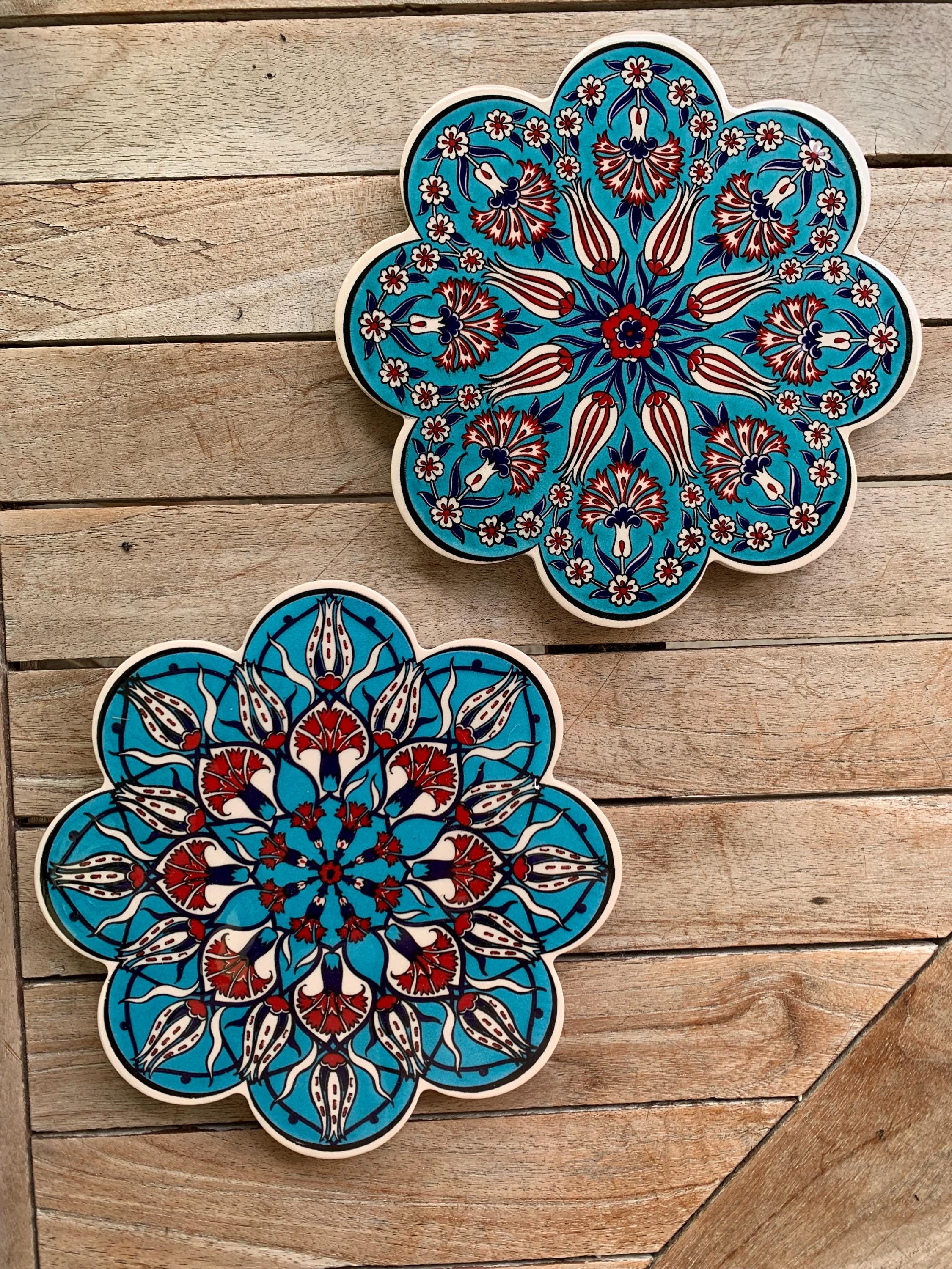 Iznik Trivet - Etsy