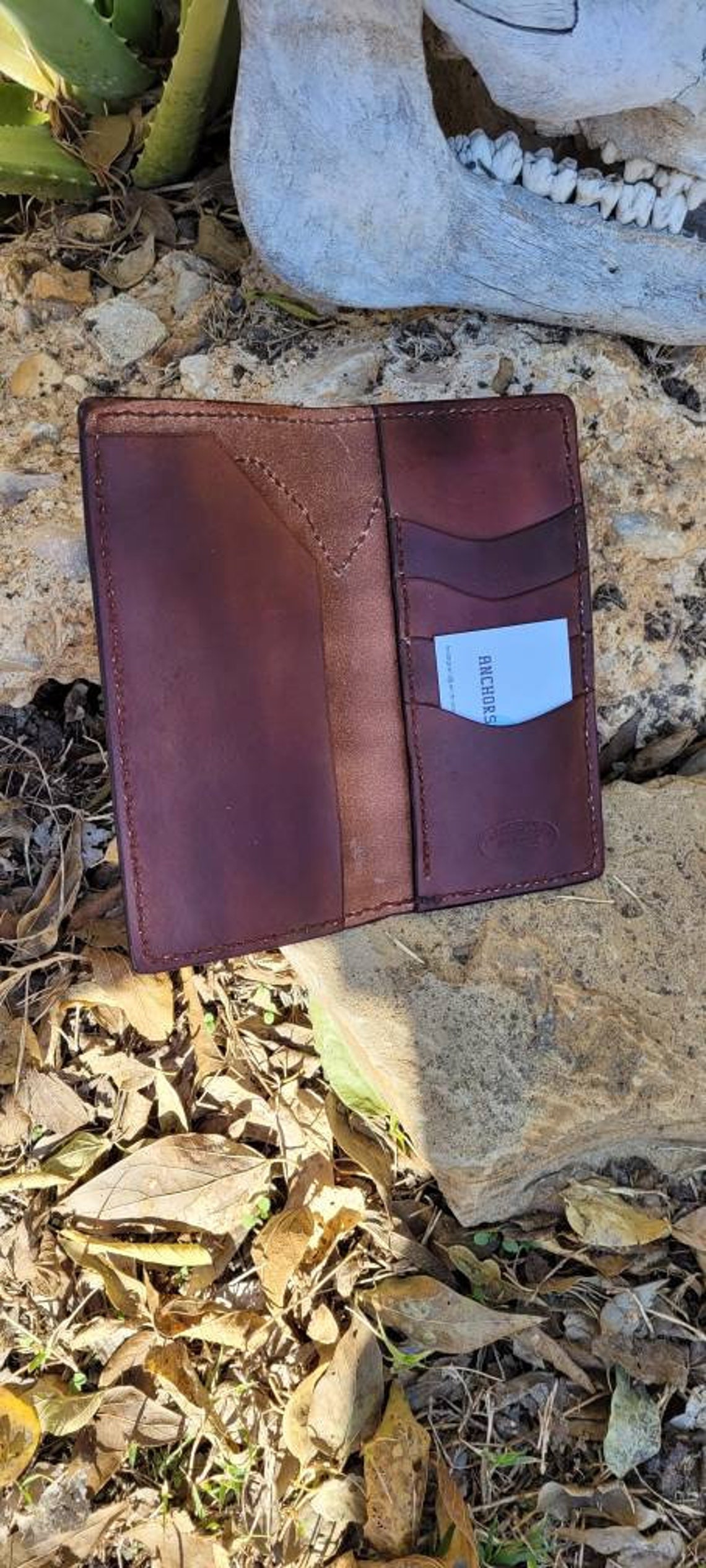 Custom Leather Long Wallet Roper Wallet EDC Wallet | Etsy