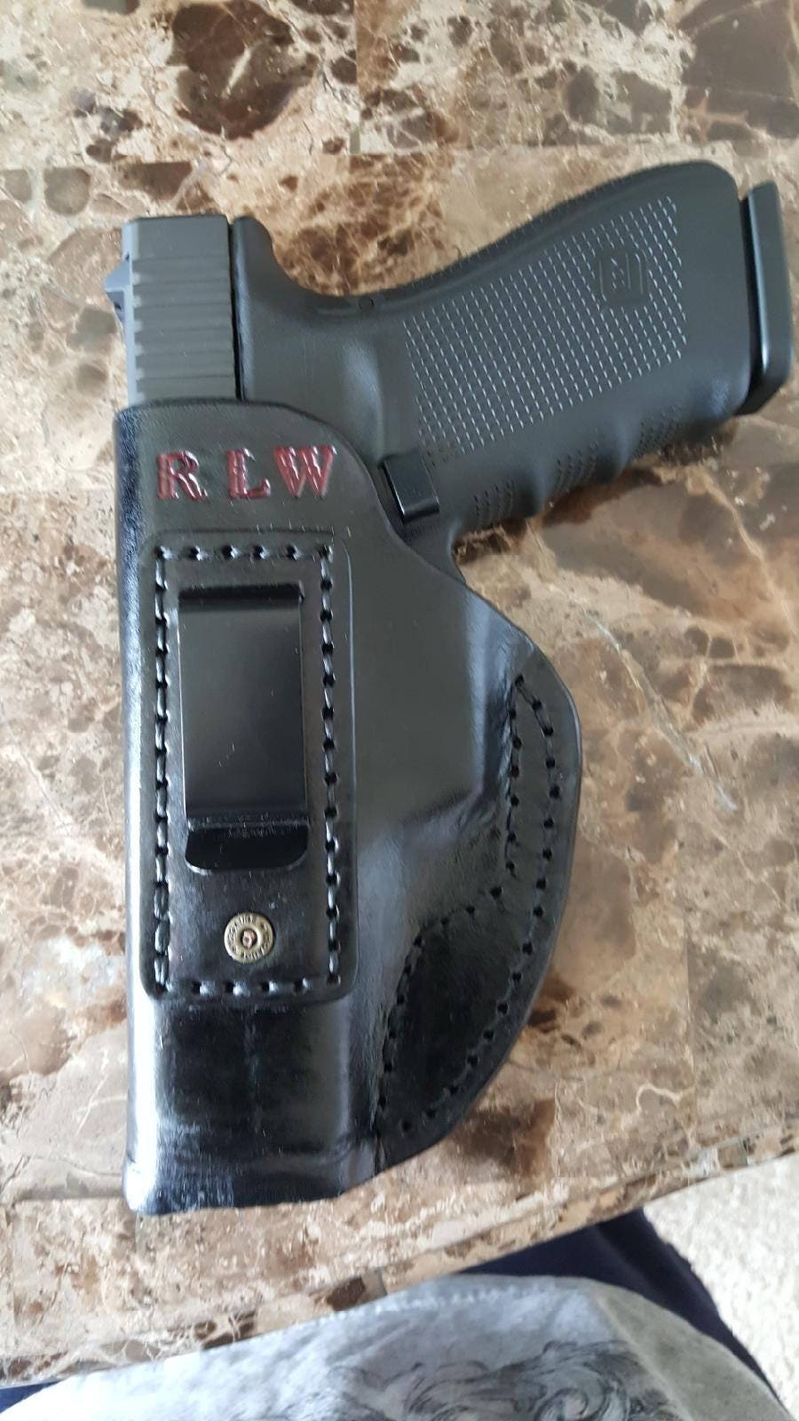 Custom Leather IWB holster Etsy