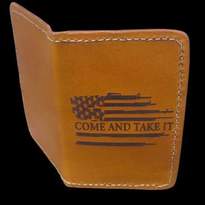 Cartera de cuero plegable, cartera minimalista de cuero, cartera delgada para hombre, tarjetero, cartera vertical de cuero, ¡ven y llévatela!