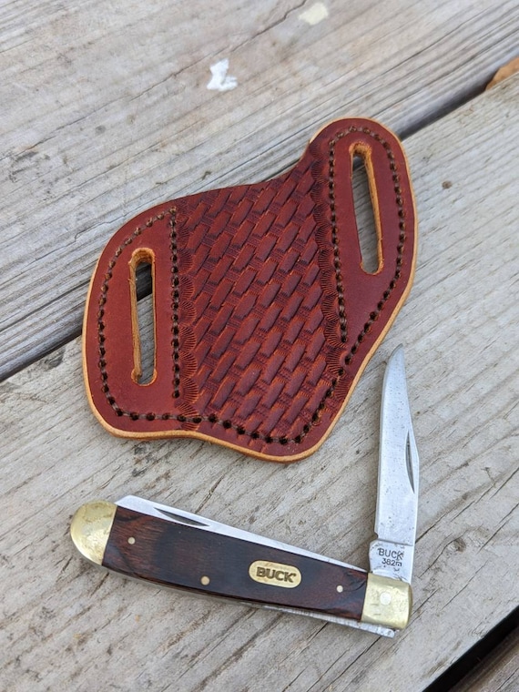 Custom Pancake Knife Sheath Knife Case Leather Knife Sheath Etsy