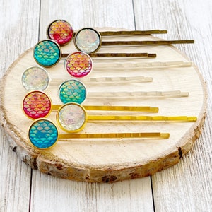 Mermaid Hair Pins, Beach Hair Pins, Mermaid Bobby Pins, Sea Shell Bobby Pins, Womens Hair Clips, Mermaid Bobby Pins, Decorative Hair Pin