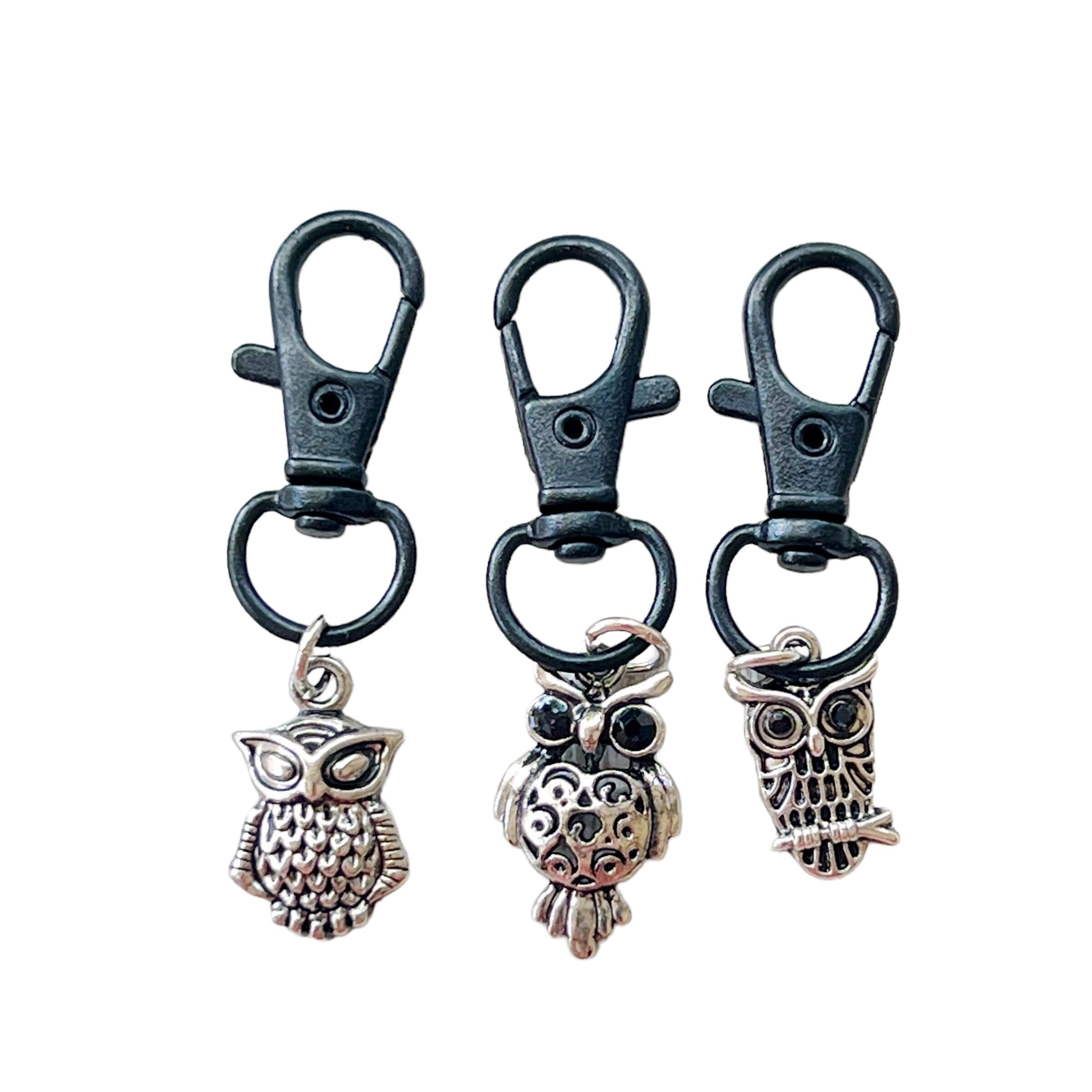 Owl Zipper Pull for Backpacks, Cute Rhinestone Purse Charms, Unique Custom  Handbag Jewelry, Personalized Zipper Charms, Camera Bag Charms, Cool Key  Chain Charm - Yahoo Shopping